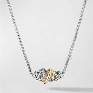 David Yurman Crossover Single Station Pendant Necklace